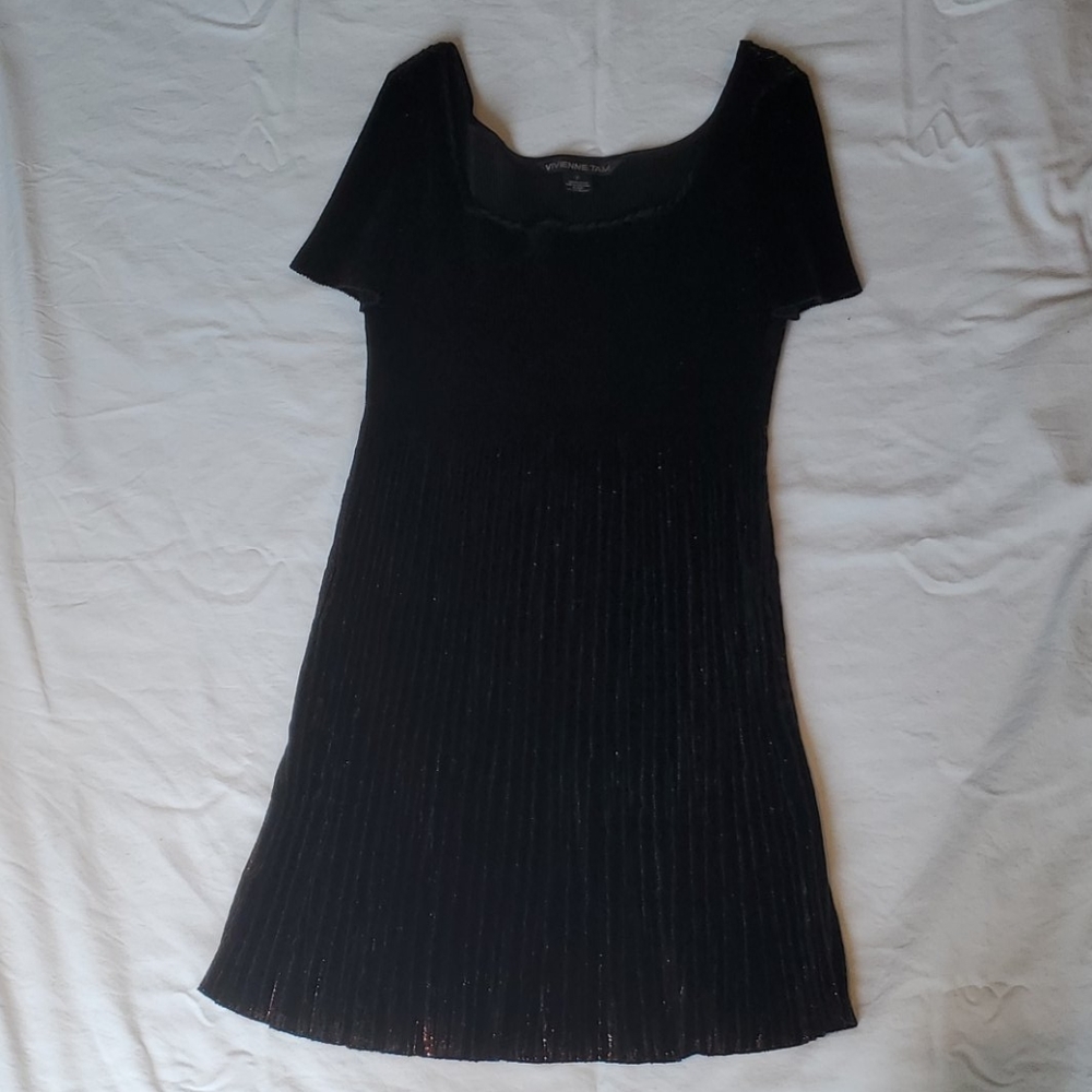 Black Vivienne Tam dress